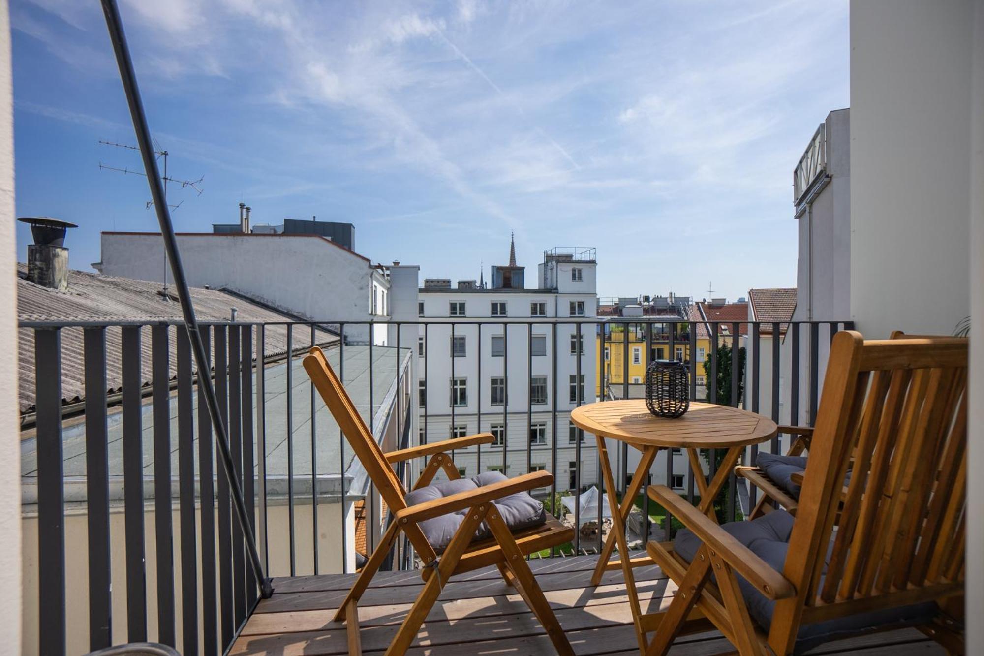 Bright Stylish Apartment With A Balcony In A Top Location Vienna Exterior photo